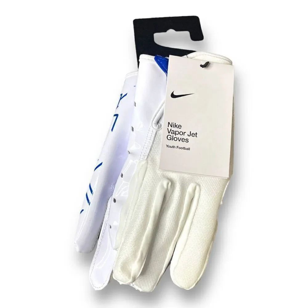 Nike Receiver Vapor Jet Youth Football Gloves size Large New With Tags